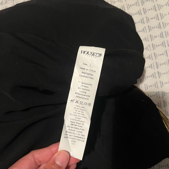 House of CB Dresses House Of Cb Gold Dress Poshmark